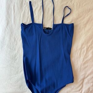 Zara Royal Blue Bodysuit